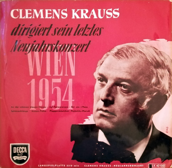 Clemens Krauss Conducting Vienna Philharmonic – New Year's Concert 