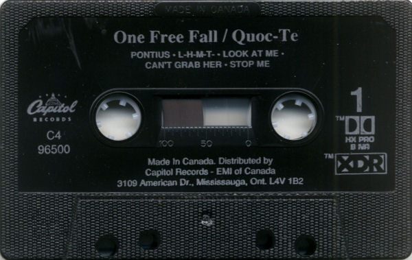 descargar álbum One Free Fall - Quoce Te