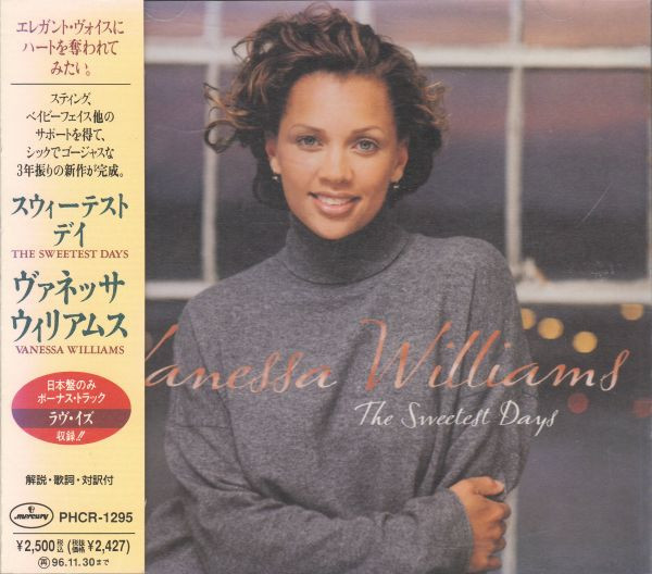 Vanessa Williams - The Sweetest Days | Releases | Discogs