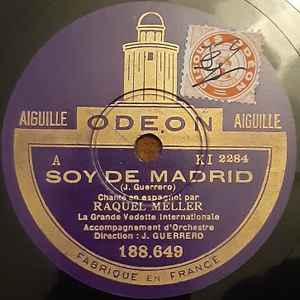 Raquel Meller - Soy De Madrid / Los Claveles De Sevilla album cover