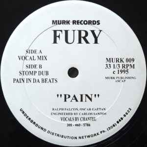 Fury - Pain album cover