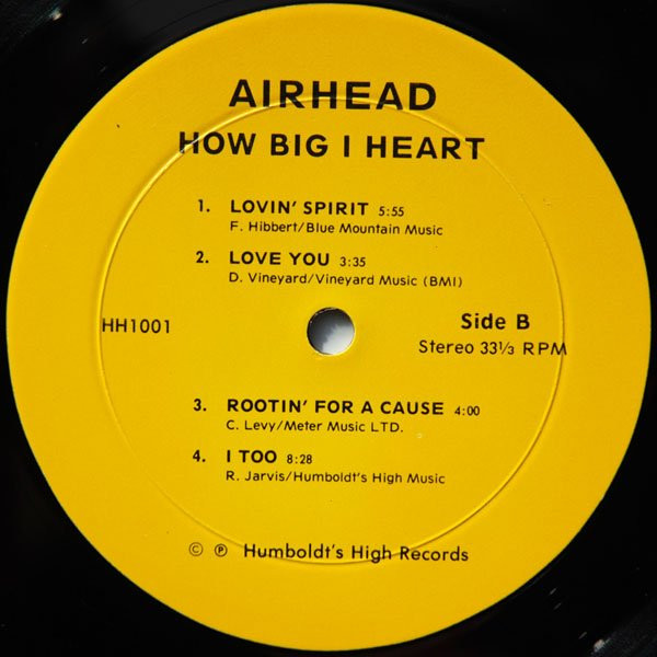 descargar álbum Airhead - How Big I Heart