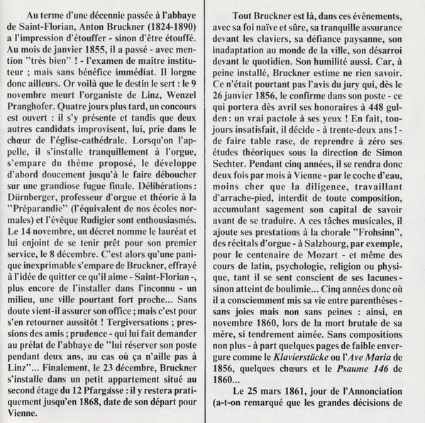 Album herunterladen Bruckner Orchestre Symphonique Du Ministère De La Culture D'URSS Guennadi Rojdestvenski - Symphonies Zero Et Double Zero