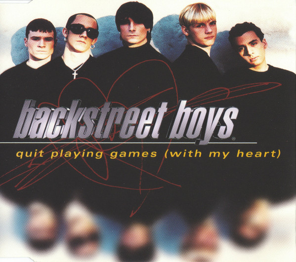 BACKSTREET BOYS - QUIT PLAYING GAMES WITH MY HEART USA 12 VINYL SINGLE  REMIXES