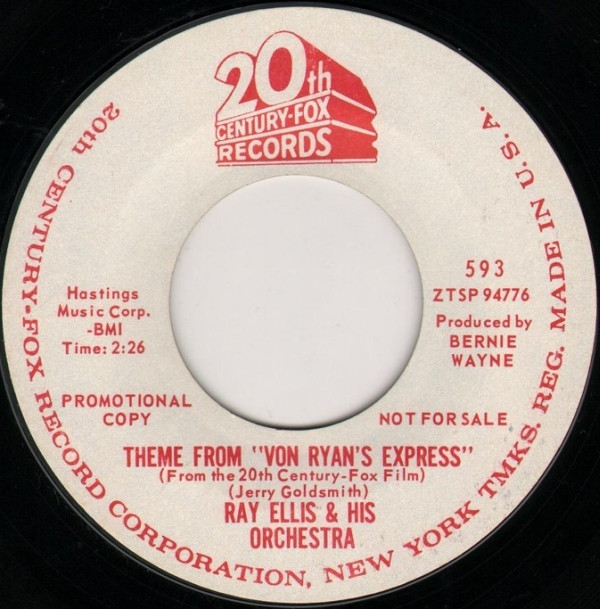 Album herunterladen Ray Ellis & His Orchestra - Theme From Von Ryans Express