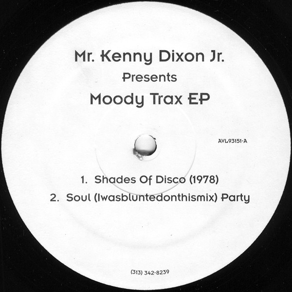 Mr. Kenny Dixon Jr. – Moody Trax EP (1994, Vinyl) - Discogs
