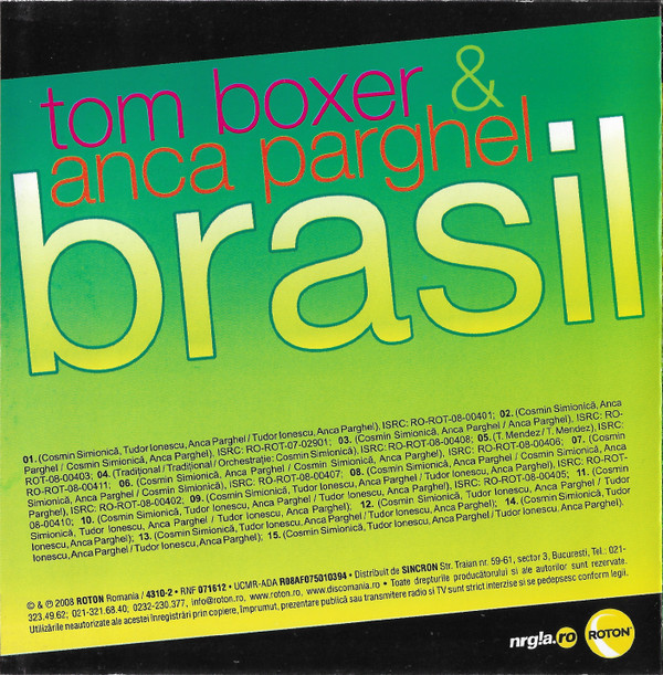 ladda ner album Tom Boxer & Anca Parghel - Brasil Zamorena Special Edition