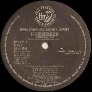 Diana Brown & Barrie K Sharpe - The Masterplan album cover