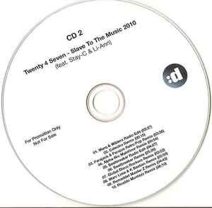 Twenty 4 Seven - Slave To The Music 2010 album cover