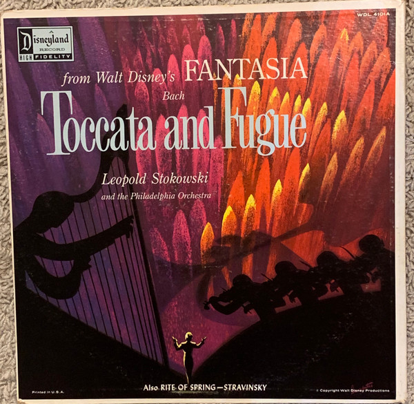 descargar álbum Leopold Stokowski - From Walt Disneys Fantasia Rite Of SpringToccata And Fugue
