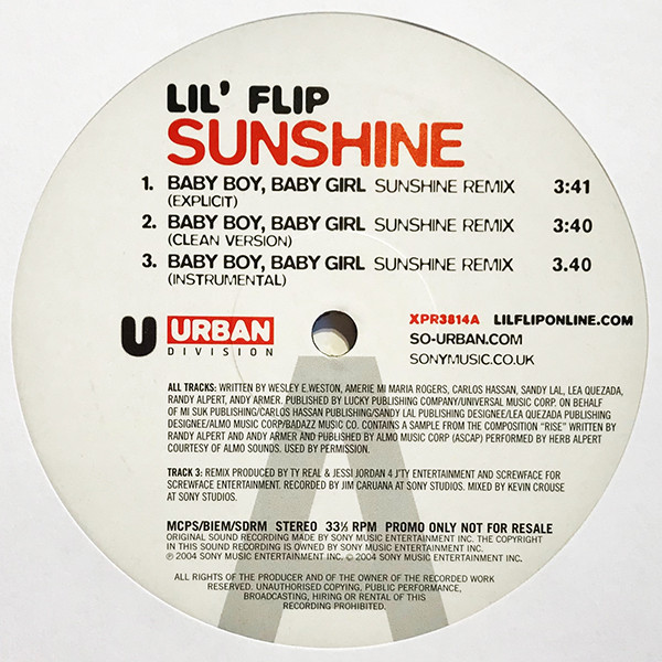 SUNSHINE (TRADUÇÃO) - Lil Flip 