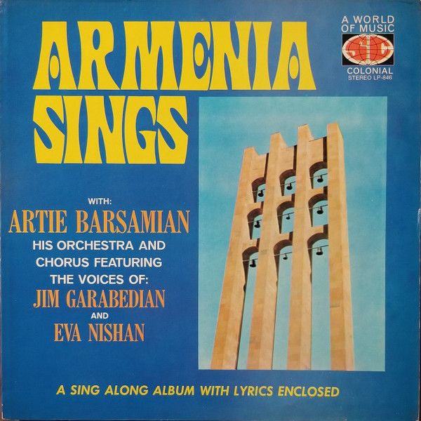 Album herunterladen Artie Barsamian & His Orchestra - Armenia Sings