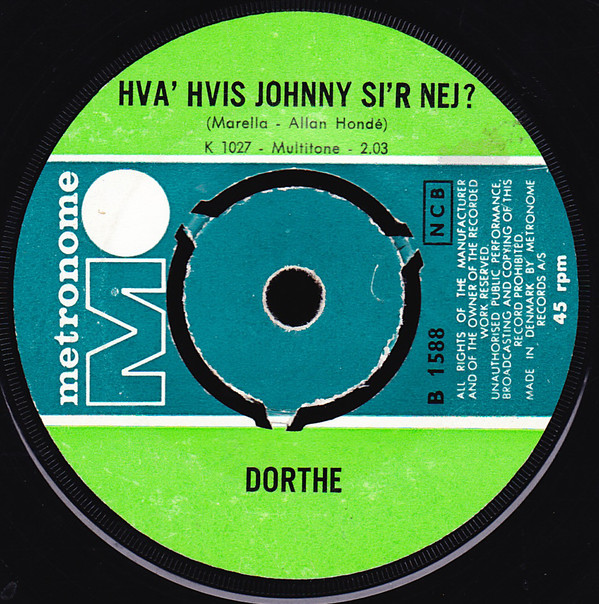 baixar álbum Dorthe - Hva Hvis Johnny Sir Nej