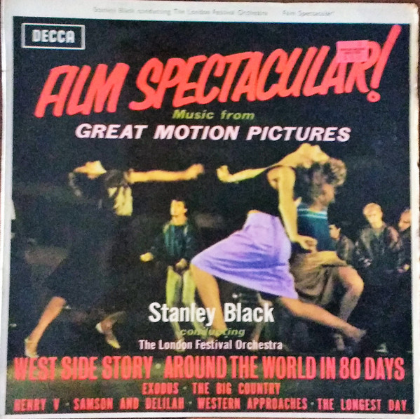 STANLEY BLACK~FILM SPECTACULAR!~Reel To Reel Tape (7-1/2)-LONDON~Phase  4~7.5 IPS