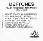 Back to school (mini maggit) de Deftones, CD con maximumvinylandcd -  Ref:119115760