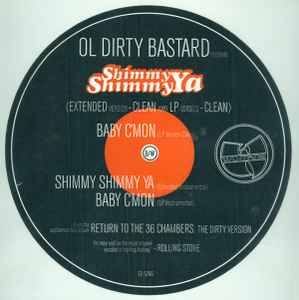 Ol' Dirty Bastard – Shimmy Shimmy Ya (1995, Vinyl) - Discogs