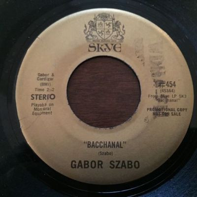 descargar álbum Gabor Szabo - The Look Of Love Bacchanal