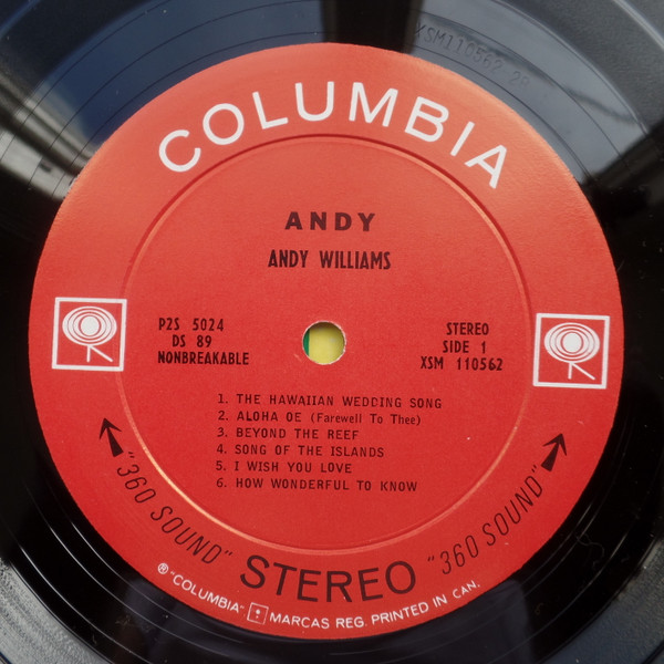 descargar álbum Andy Williams - Andy
