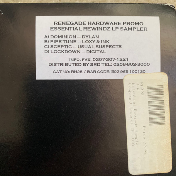 lataa albumi Various - Essential Rewindz LP Sampler