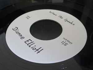 Dianne Elliott - When He Speaks album cover