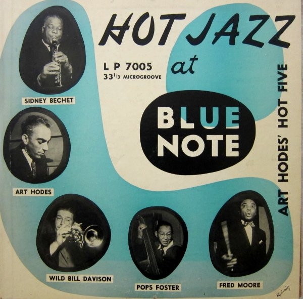 Art Hodes' Hot Five – Hot Jazz At Blue Note (1950, Vinyl) - Discogs