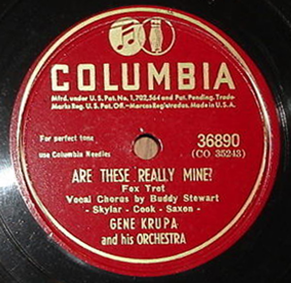 lataa albumi Gene Krupa And His Orchestra - Are These Really Mine Harriet