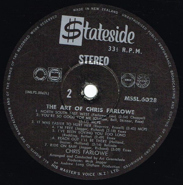 last ned album Chris Farlowe - The Art Of Chris Farlowe