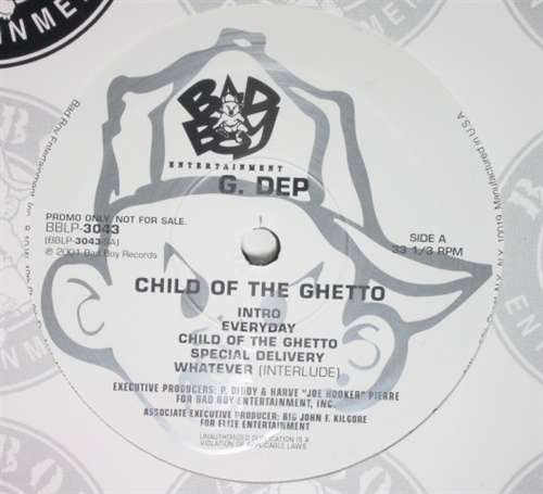 G.Dep – Child Of The Ghetto (2001, CD) - Discogs