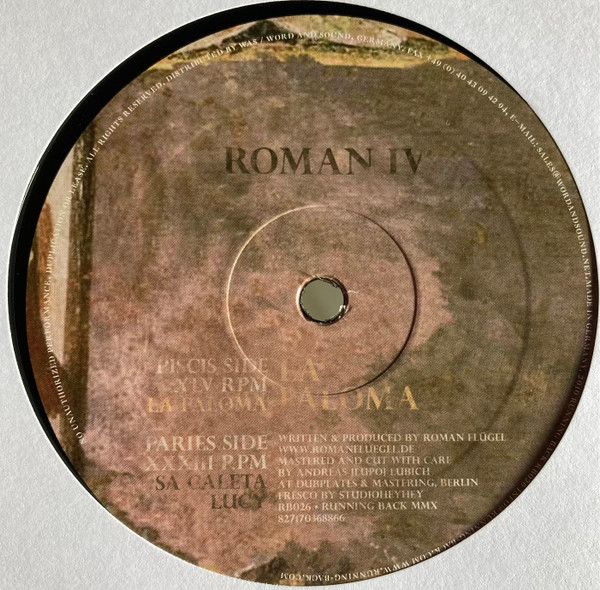 baixar álbum Roman IV - La Paloma