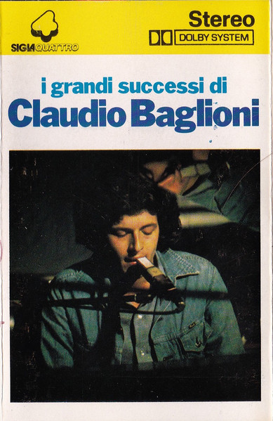 I grandi successi di Claudio Baglioni LP SIGLA QUATTRO SIG 1010 Italy 1983