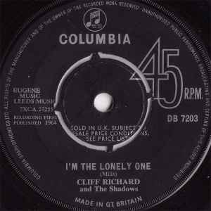 I'm The Lonely One (Vinyl, 7