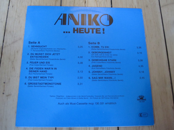 descargar álbum Aniko - Heute