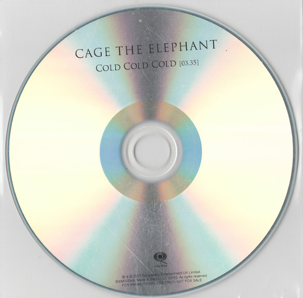 descargar álbum Cage The Elephant - Cold Cold Cold