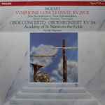 Cover of Symphonie Concertante KV 297 B / Oboe Concerto KV 314, 1984, Vinyl