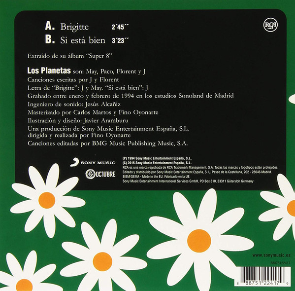 last ned album Los Planetas - Brigitte