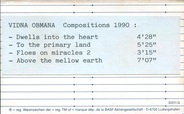 Album herunterladen Vidna Obmana - Compositions 1990