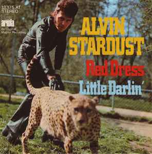 Alvin Stardust - Red Dress / Little Darlin' album cover