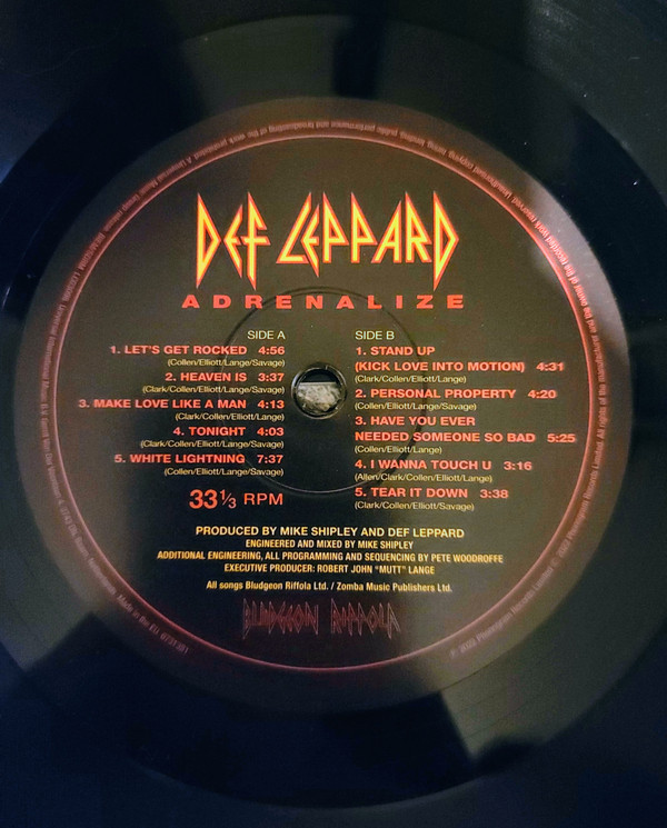 Def Leppard Adrenalize