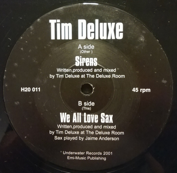 Tim Deluxe – Sirens (2001, Vinyl) - Discogs