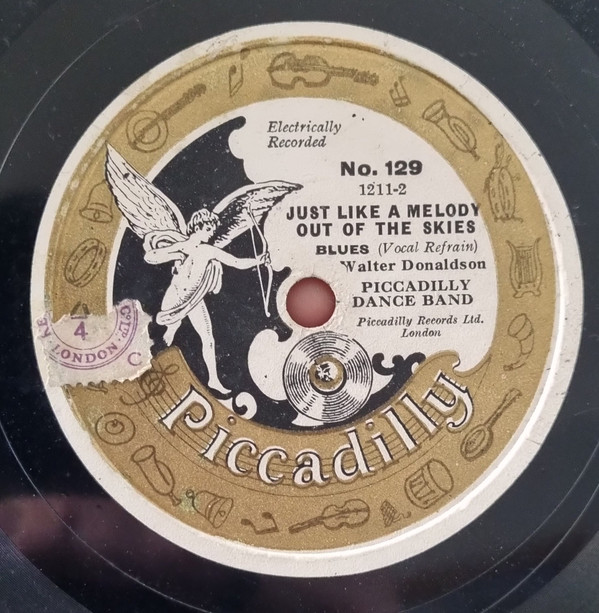 last ned album Piccadilly Dance Band - Just Like A Melody Out Of The Skies More Than Anybody
