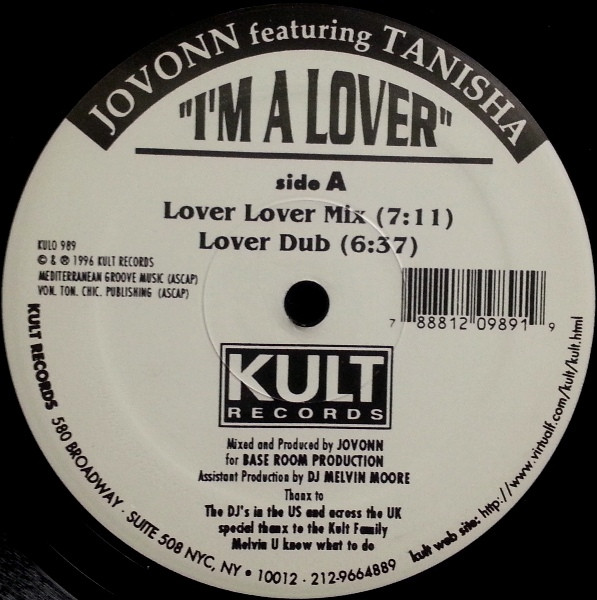 télécharger l'album Jovonn Featuring Tanisha - Im A Lover