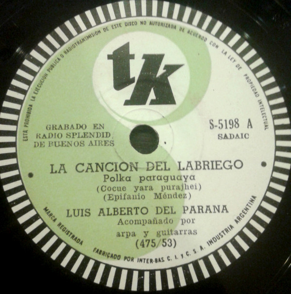Album herunterladen Luis Alberto Del Parana - La Canción Del Labriego Cocue Yara Purajhei San Solano