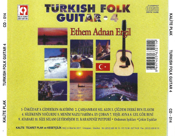 télécharger l'album Ethem Adnan Ergil - Turkish Folk Guitar 4