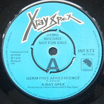 X-Ray Spex – Germ Free Adolescents (1978, Vinyl) - Discogs