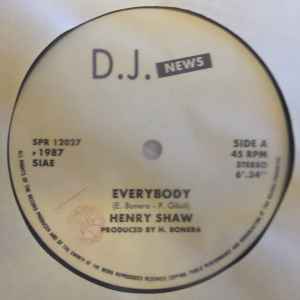 Henry Shaw (2) - Everybody album cover
