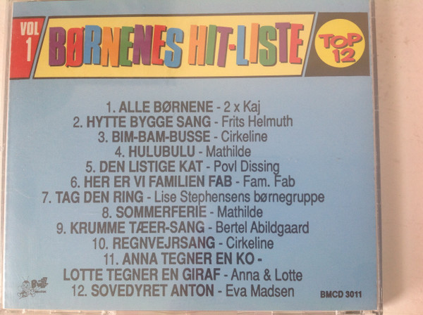 Album herunterladen Various - Børnenes Hit Liste Vol 1