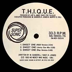 T.H.I.Q.U.E. - Sweet One album cover
