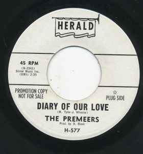 The Premeers - Diary Of Our Love album cover