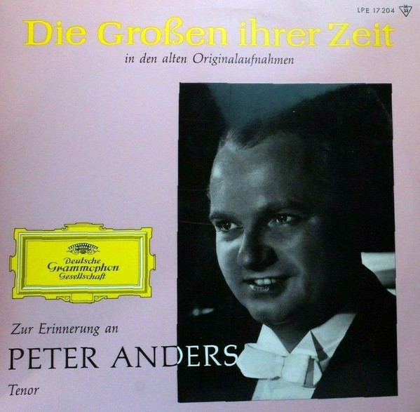 télécharger l'album Peter Anders , Franz Schubert, Robert Schumann - Peter Anders