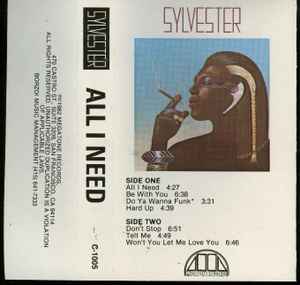 Sylvester - All I Need album cover